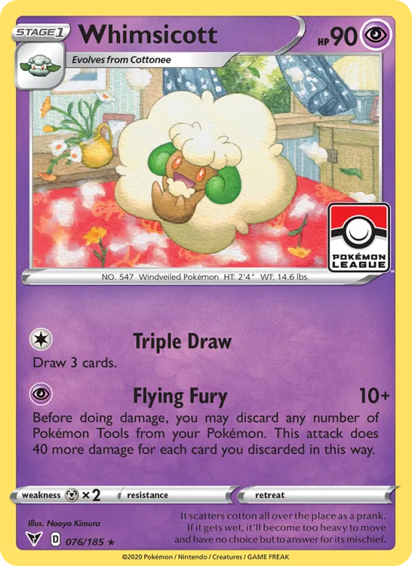 Whimsicott — Vivid Voltage 76/185