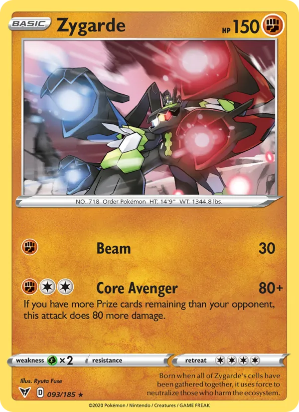 Zygarde — Voltage Éclatant 93/185