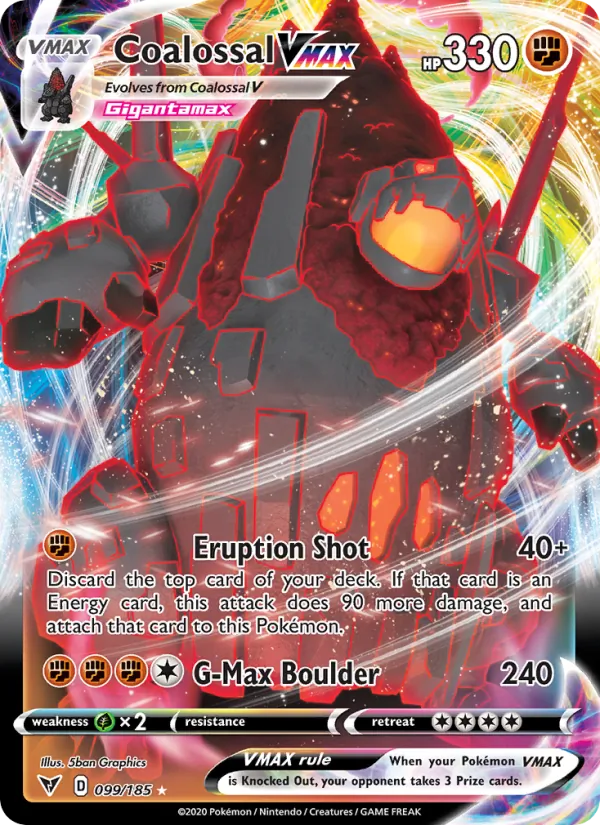Monthracite VMAX — Voltage Éclatant 99/185