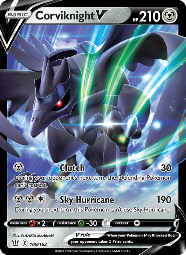 Corviknight V — Battle Styles 109/163