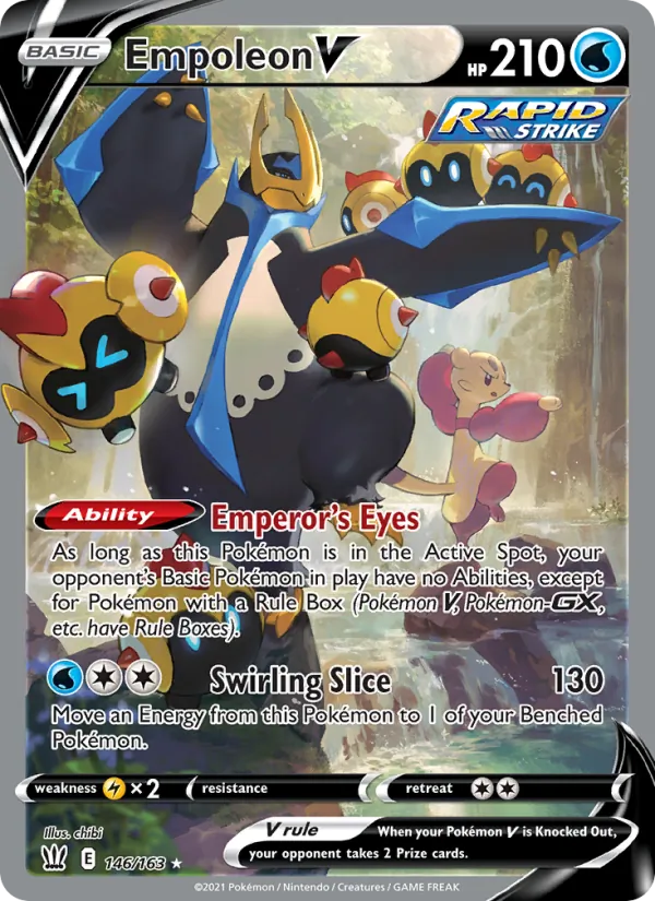 Empoleon V — Battle Styles 146/163