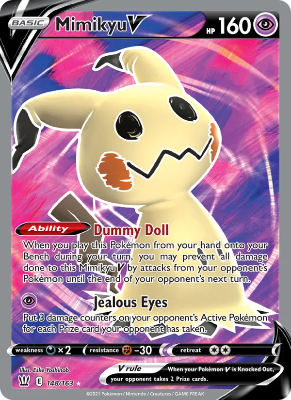 Mimikyu V — Battle Styles 148/163