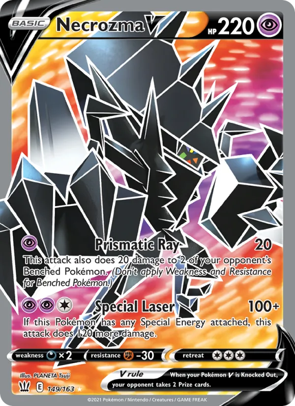 Necrozma V — Styles de combat 149/163