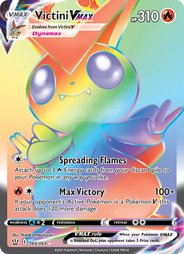 Victini VMAX — Styles de combat 165/163