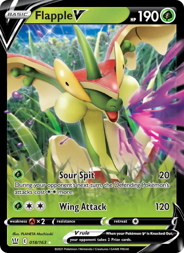Flapple V — Battle Styles 18/163