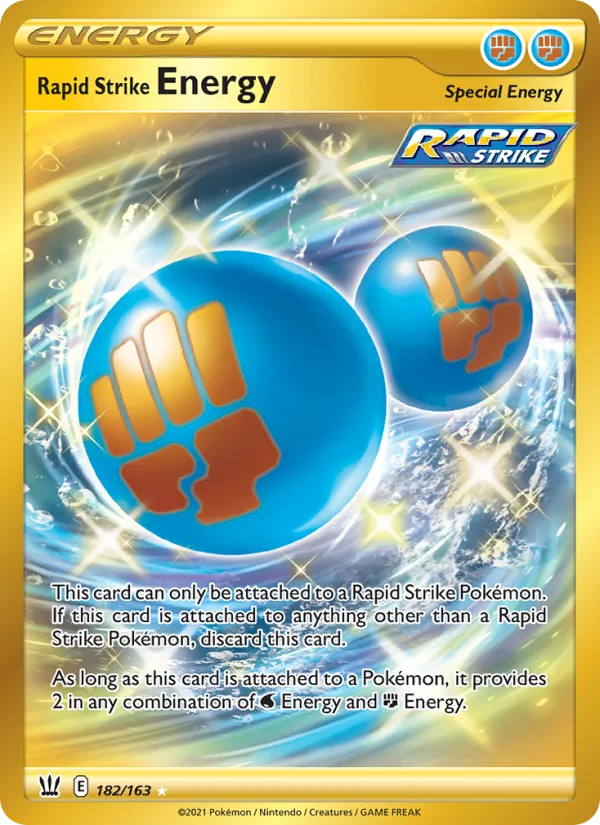 Rapid Strike Energy — Battle Styles 182/163