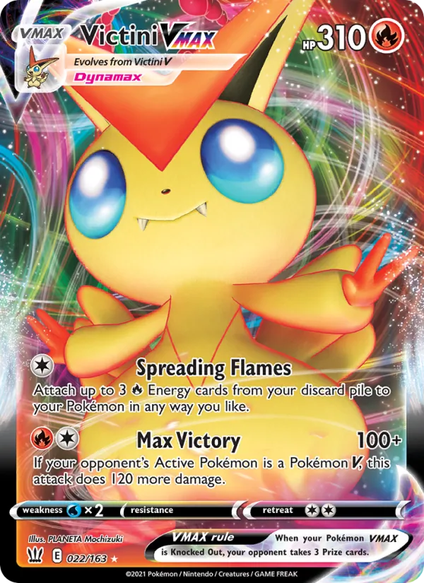 Victini VMAX — Battle Styles 22/163