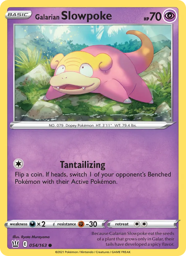 Ramoloss de Galar — Styles de combat 54/163