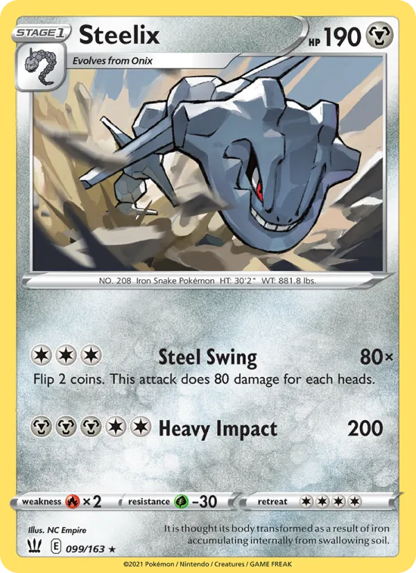 Steelix — Battle Styles 99/163