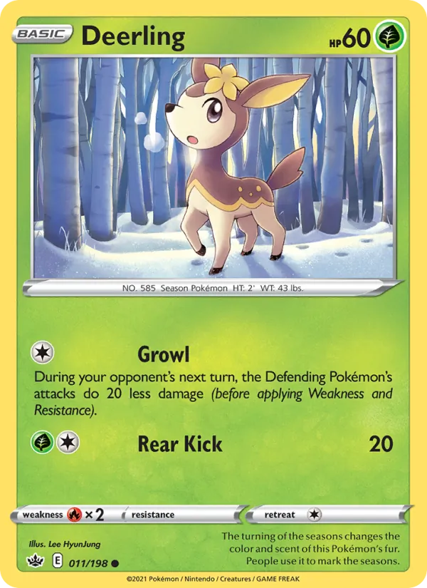Deerling — Chilling Reign 11/198