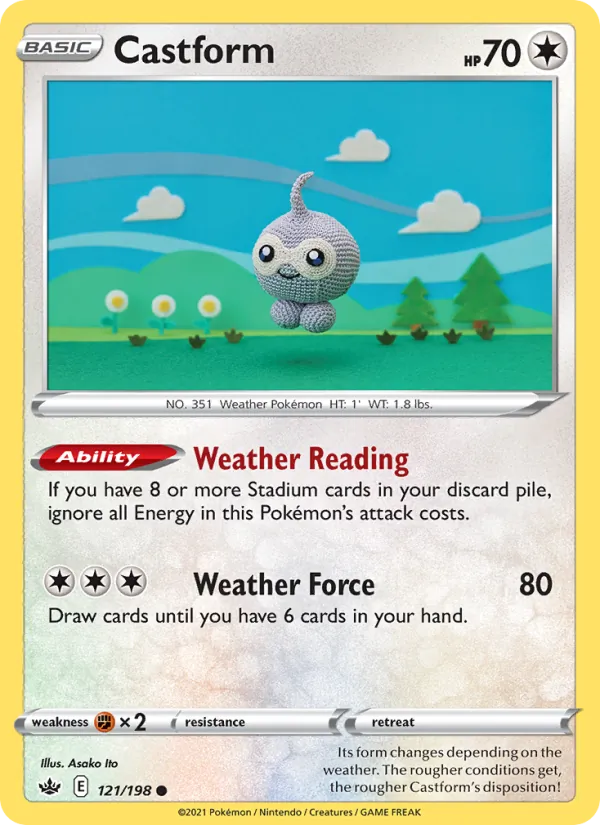 Castform — Chilling Reign 121/198