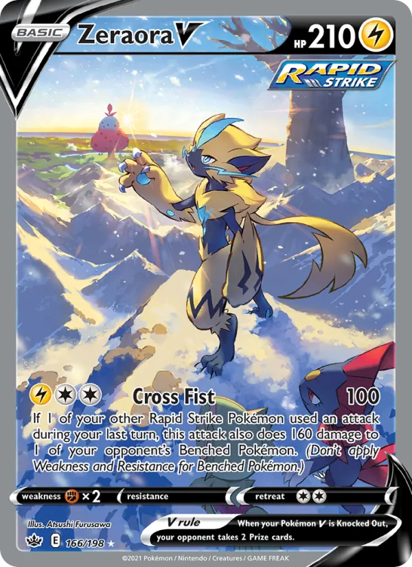 Zeraora V — Règne de Glace 166/198