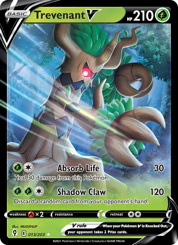 Trevenant V — Evolving Skies 13/203