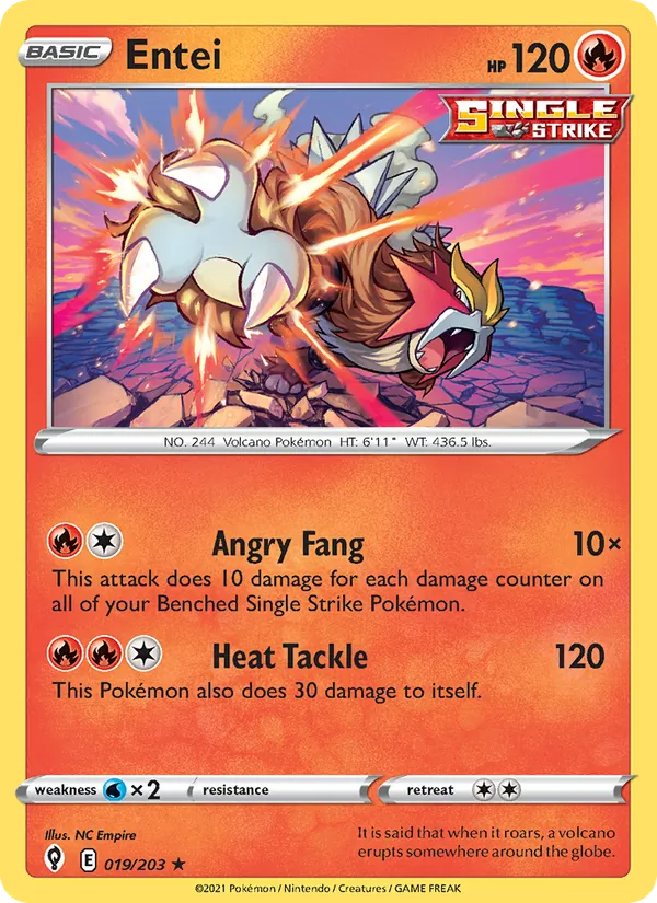 Entei — Evolving Skies 19/203
