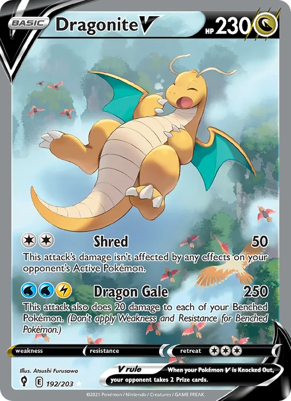 Dragonite V — Evolving Skies 192/203