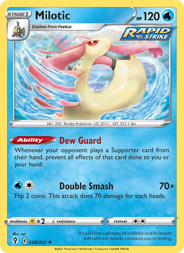 Milotic — Evolving Skies 38/203