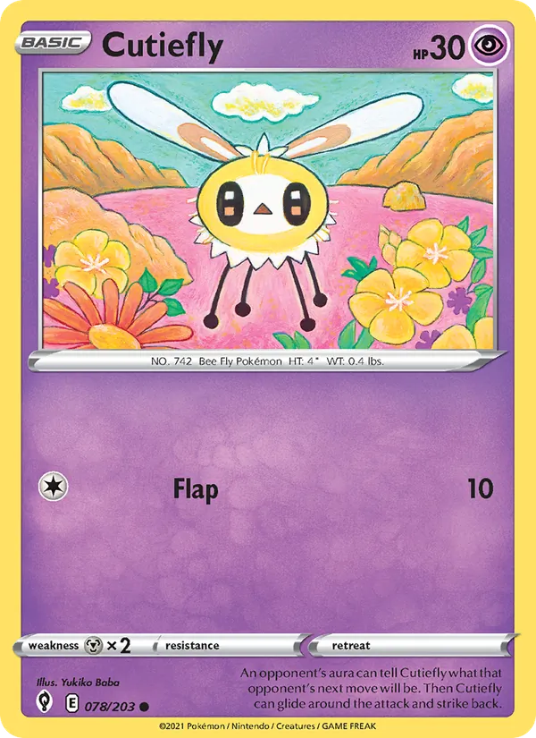 Cutiefly — Evolving Skies 78/203
