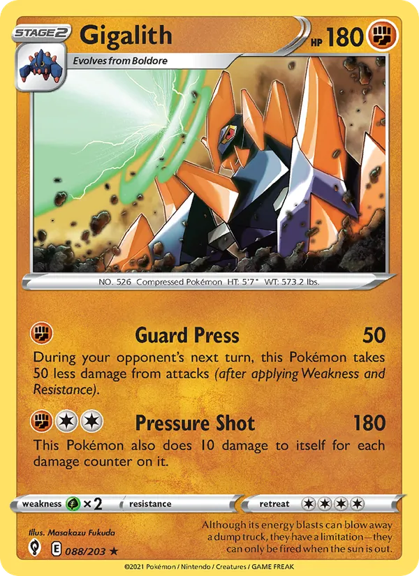 Gigalith — Evolving Skies 88/203