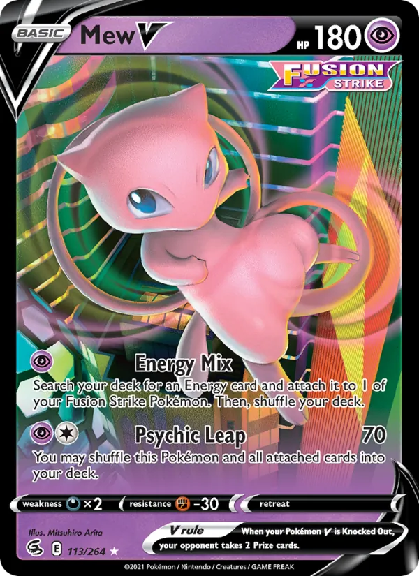 Mew V — Fusion Strike 113/264