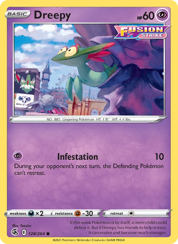 Dreepy — Fusion Strike 128/264