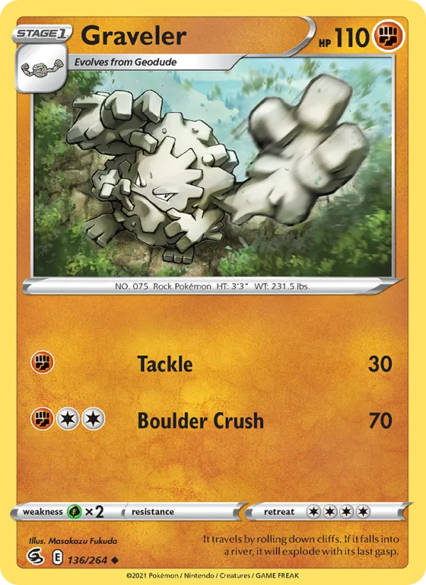 Gravalanch — Poing de Fusion 136/264