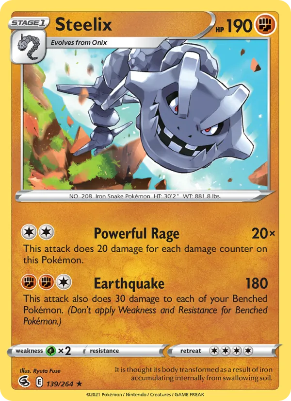 Steelix — Poing de Fusion 139/264