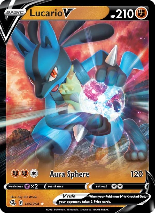 Lucario V — Poing de Fusion 146/264