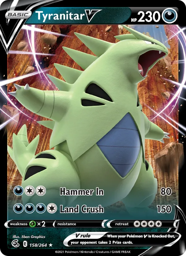 Tyranocif V — Poing de Fusion 158/264