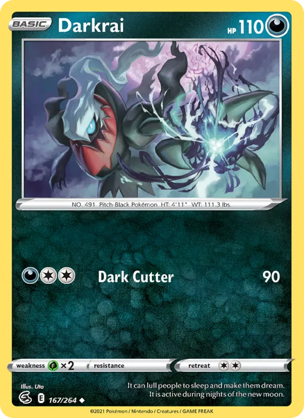 Darkrai — Fusion Strike 167/264