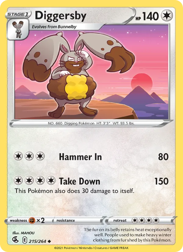 Diggersby — Fusion Strike 215/264