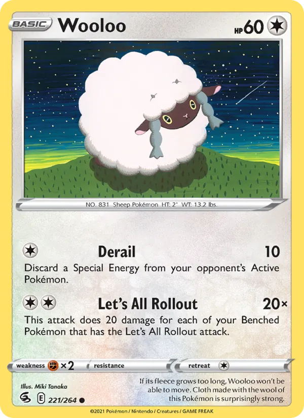 Wooloo — Fusion Strike 221/264