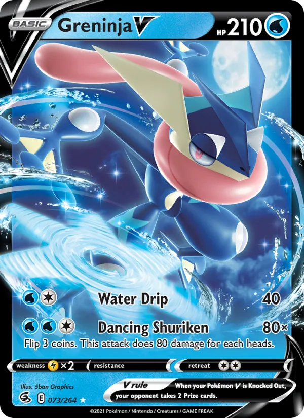 Greninja V — Fusion Strike 73/264