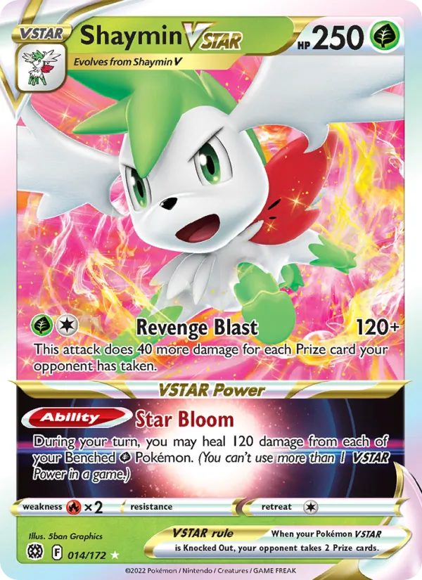 Shaymin VSTAR — Stars Étincelantes 014/172