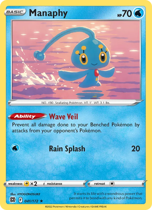 Manaphy — Brilliant Stars 041/172