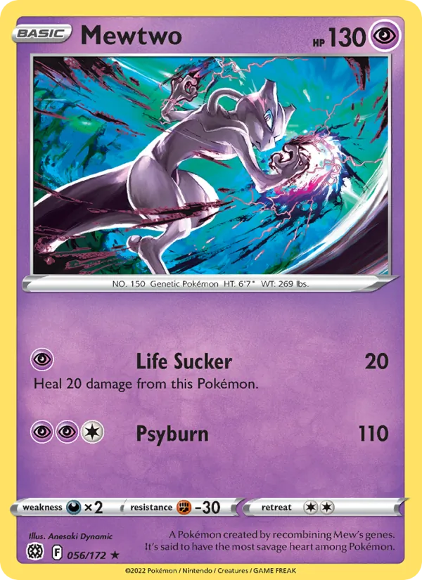 Mewtwo — Stars Étincelantes 056/172