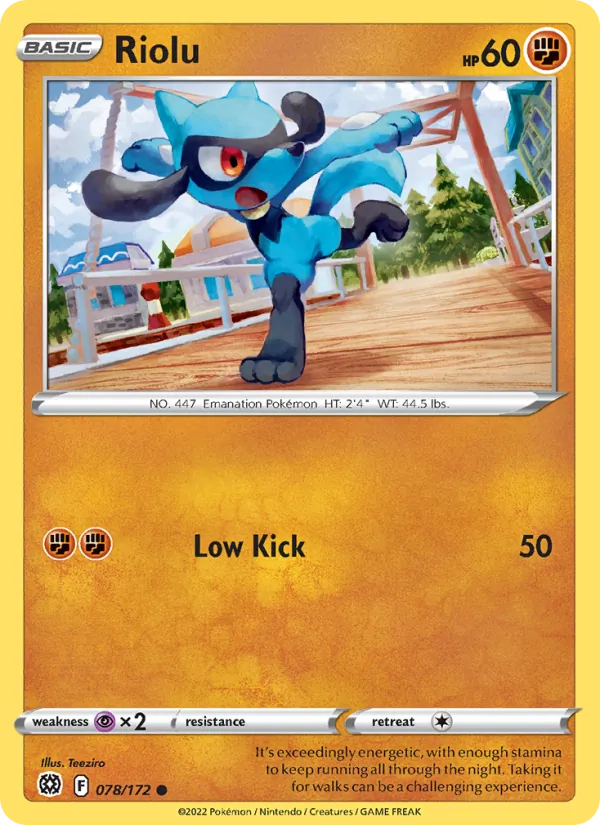 Riolu — Stars Étincelantes 078/172