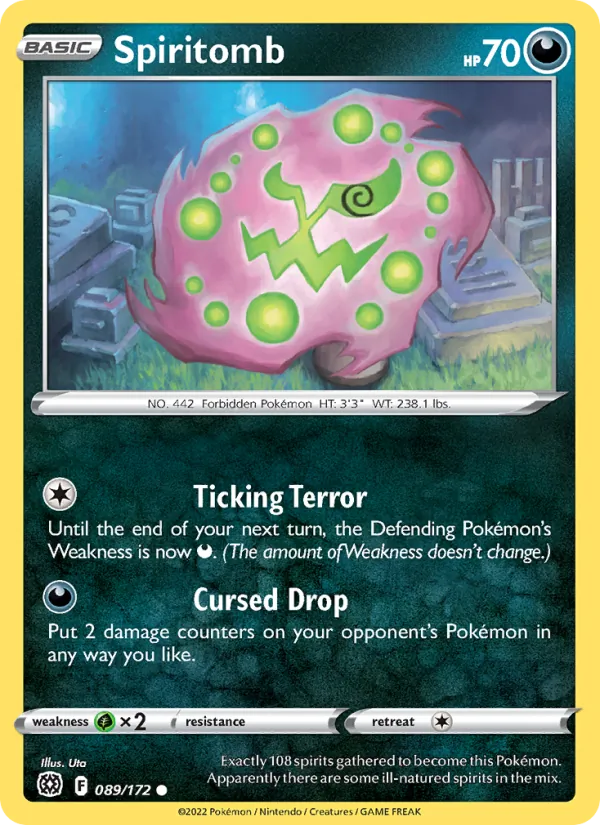 Spiritomb — Brilliant Stars 089/172