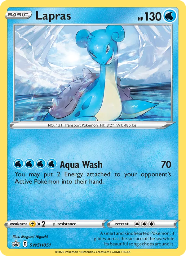 Lapras — SWSH Black Star Promos SWSH051/307