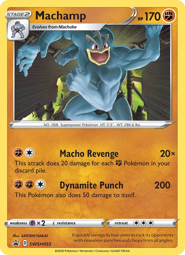 Machamp — SWSH Black Star Promos SWSH053/307