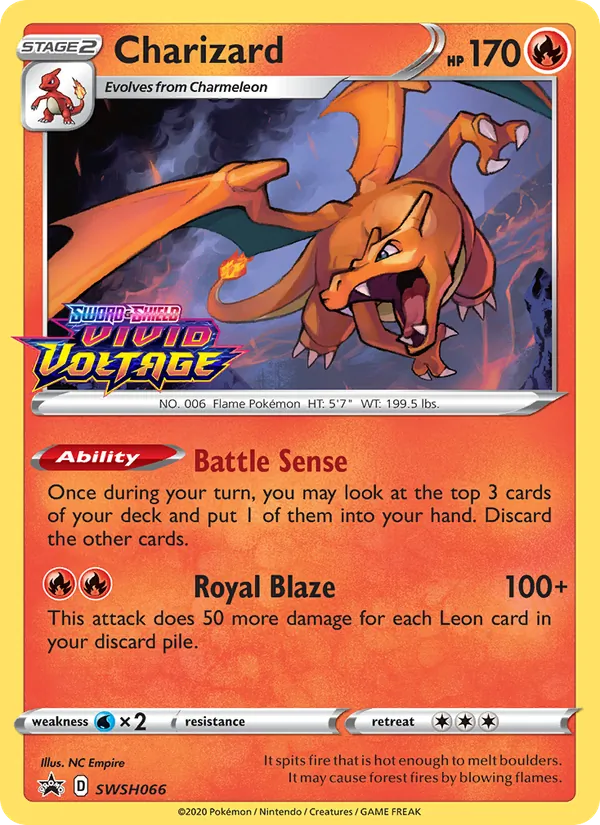 Charizard — SWSH Black Star Promos SWSH066/307