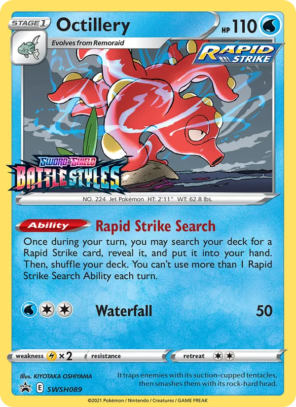 Octillery — SWSH Black Star Promos SWSH089/307
