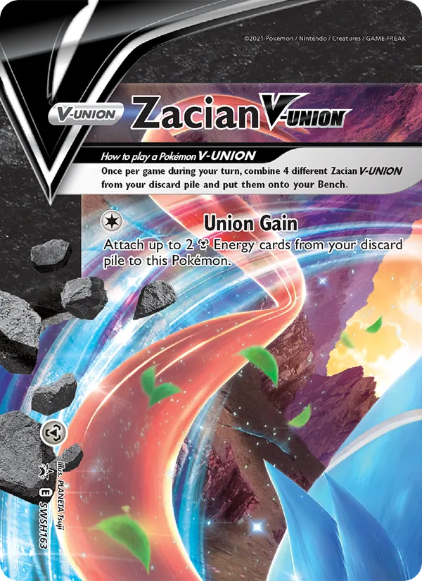 Zacian V-UNION — Promo SWSH SWSH163/307