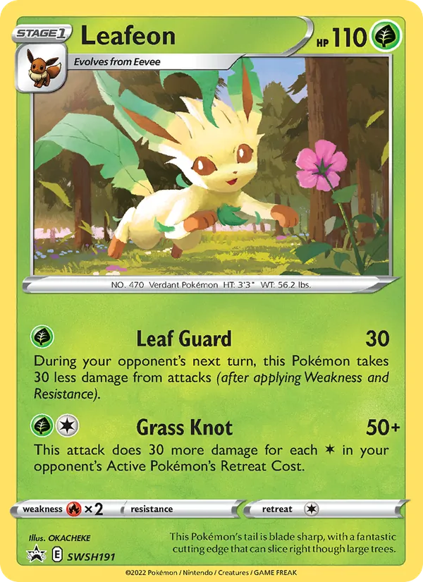 Leafeon — SWSH Black Star Promos SWSH191/307