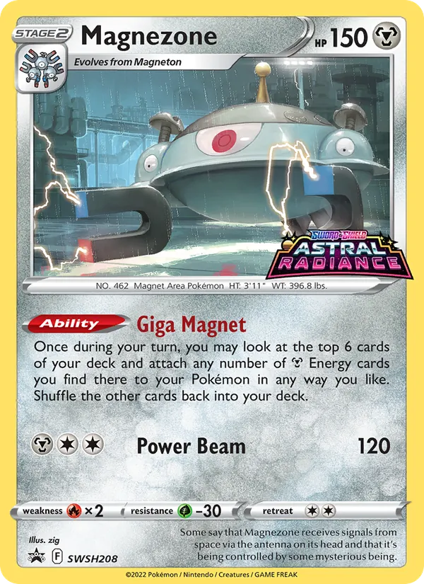 Magnezone — SWSH Black Star Promos SWSH208/307