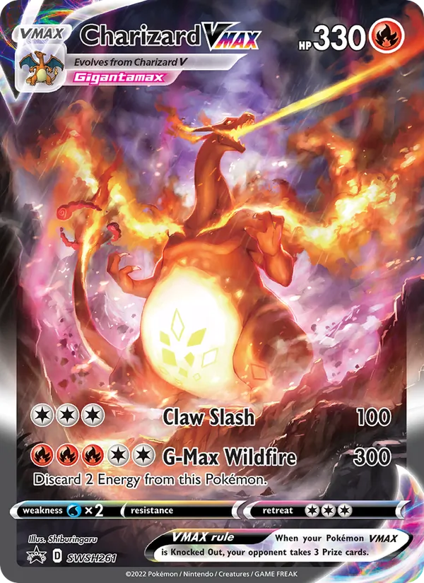 Charizard VMAX — SWSH Black Star Promos SWSH261/307