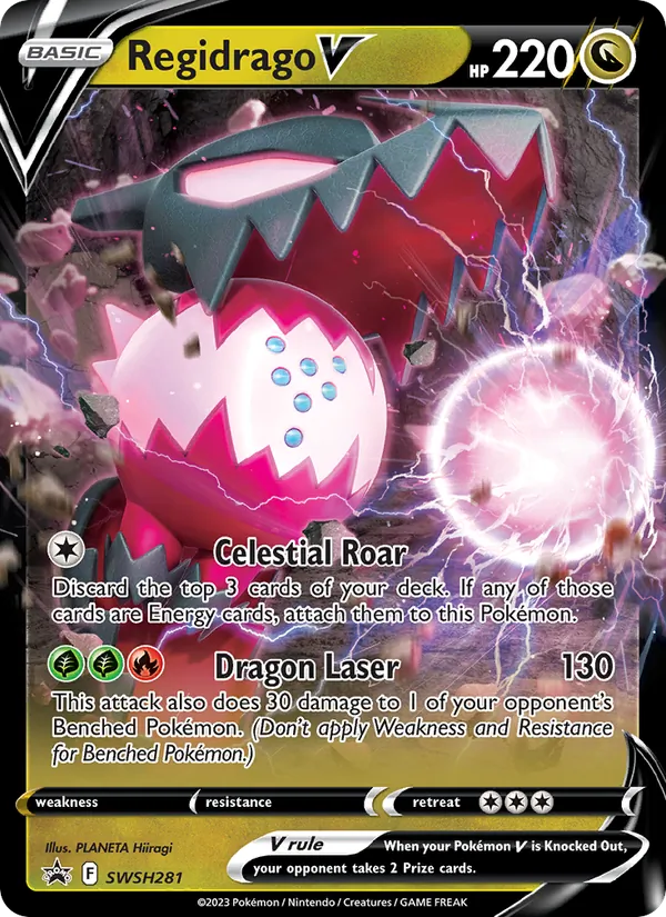 Regidrago V — Promo SWSH SWSH281/307