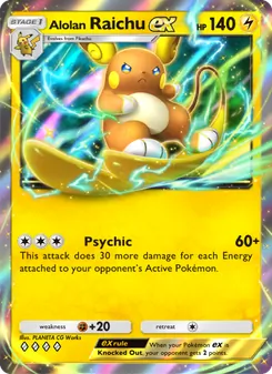 Raichu d’Alola-ex