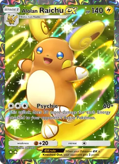 Raichu d’Alola-ex