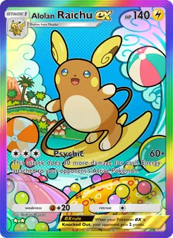 Raichu d’Alola-ex