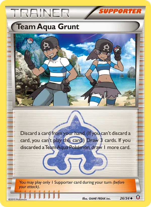 Team Aqua Grunt — Double Crisis 26/34